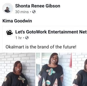 African patch shape dress